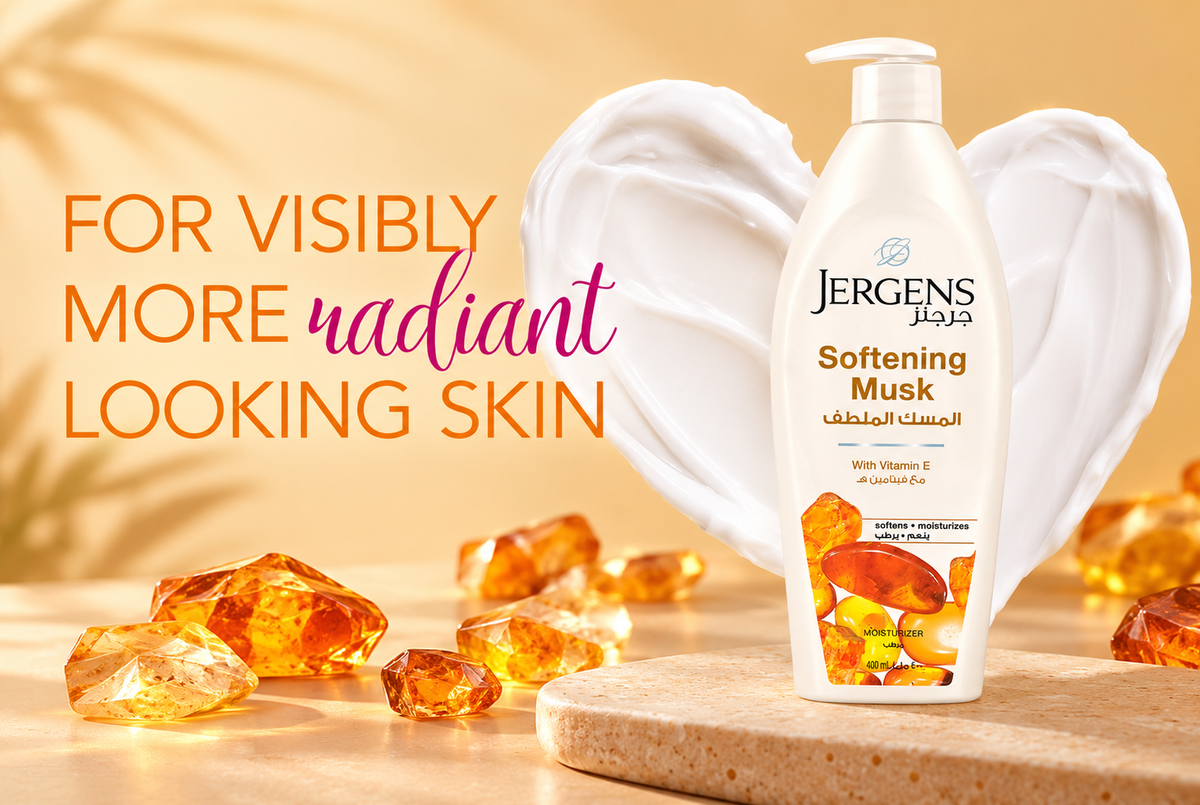 Jergens Softening Musk Body Lotion 400 ml