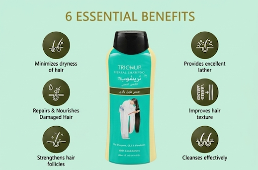 Trichup Herbal Shampoo Healthy Long & Strong 400 ml