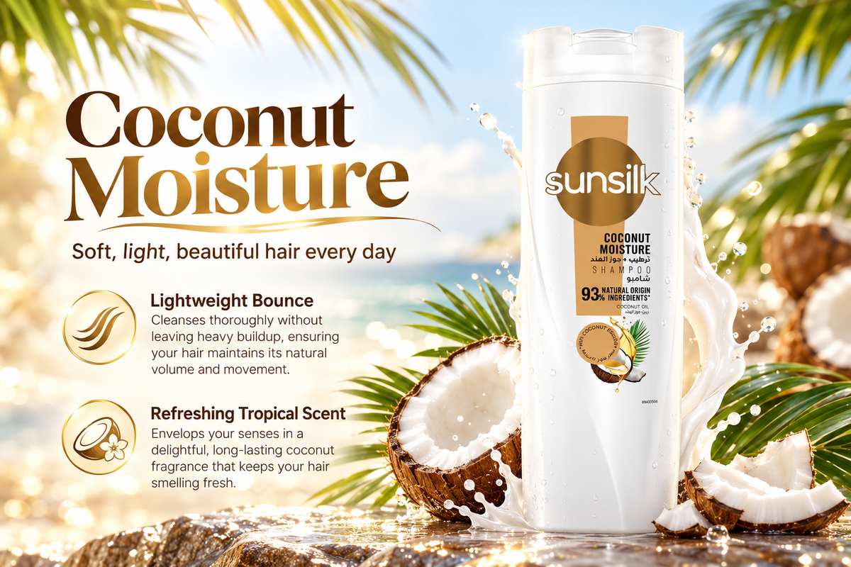 Sunsilk Coconut Hydration & Moisture Shampoo | 400ml