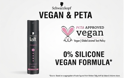 Schwarzkopf TAFT Power Hold 5 Hair Spray for Heat Protection, Cashmere like Softness for Dry - 250Ml.