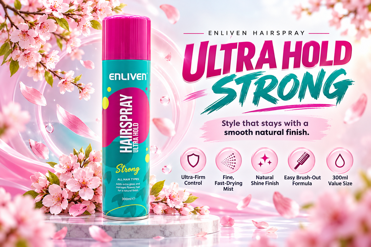 Enliven Ultra Hold Hairspray | 300ml