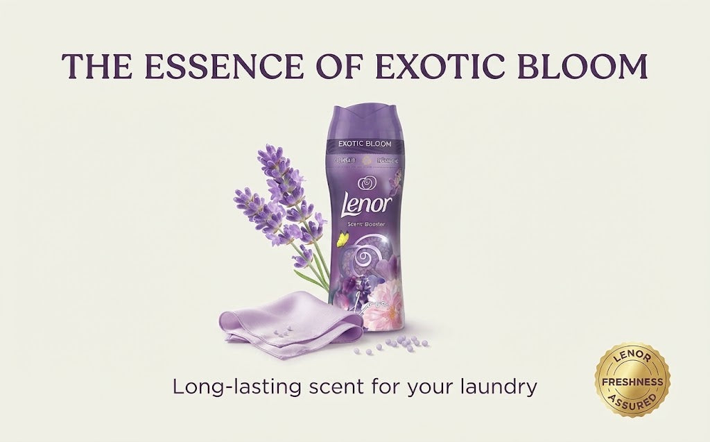 Lenor Scent Booster, Exotic Bloom & Amethyst, 155g