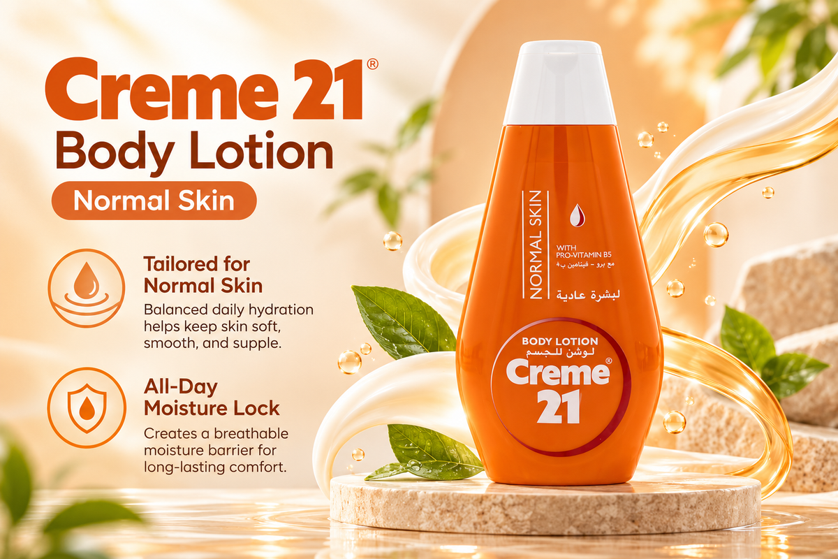 Creme 21 Lightweight Daily Moisturizing Body Lotion - 400 ml