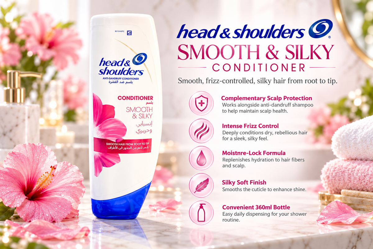 Head & Shoulders Moisture Scalp Care & Smoothing Conditioner (360 ml)