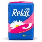 Fam Relax Maternity Pads – 3pcs x 20pads Count for Postpartum Comfort