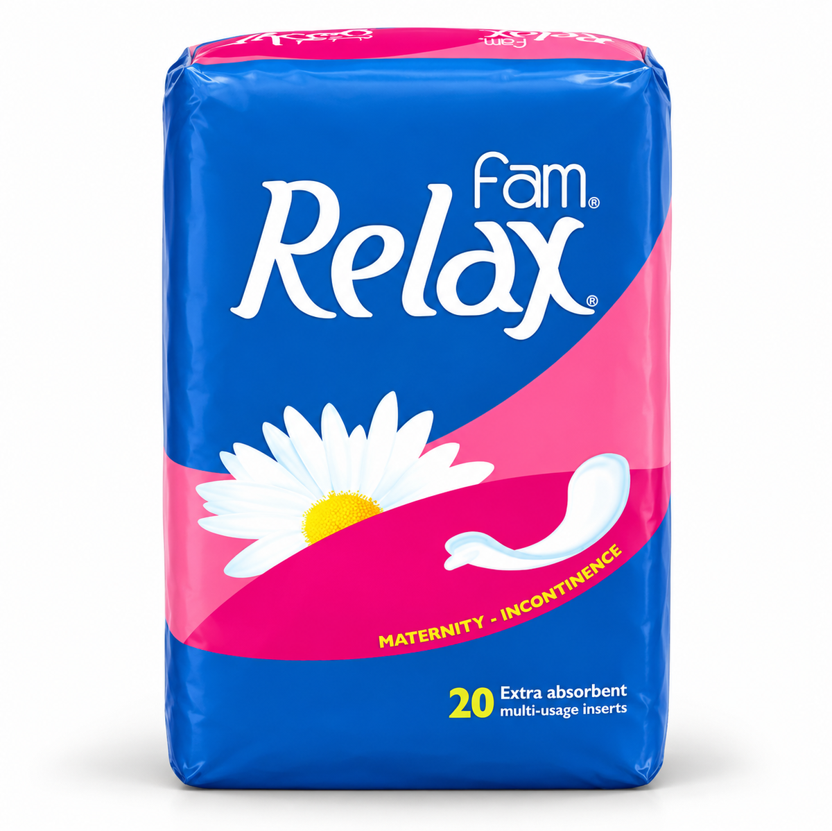 Fam Relax Maternity Pads – 3pcs x 20pads Count for Postpartum Comfort