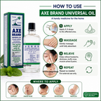 Axe Brand Universal Oil 56ml | Convenient Twin Value Pack (2 x 56ml)