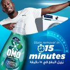 OMO Wonder Wash Liquid Laundry Detergent, Odor Defy, 1480ml (Pack of 2)