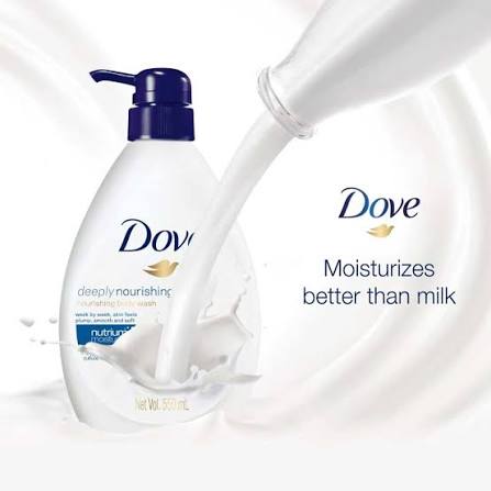 Dove Deeply Nourishing Body Wash with Moisturizing Cream | 550ml