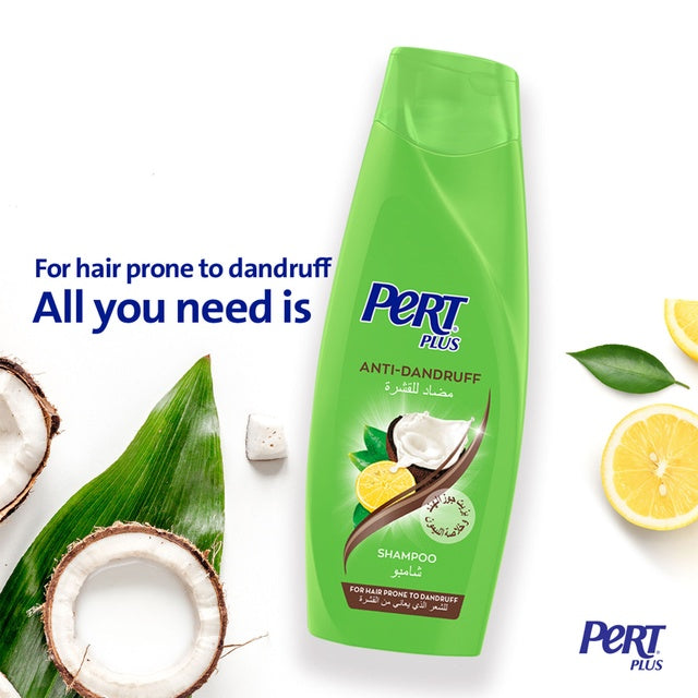 Pert Plus Scalp Care Shampoo with Coconut & Lemon Extracts - Value 1L Bottle