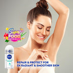 Nivea Deodorant for Woman Roll On Whitening Happy Shave 50ml
