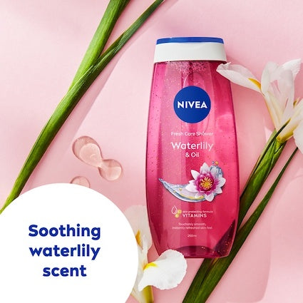 Nivea Waterlily & Oil Shower Gel | 250ml (2-Pack)