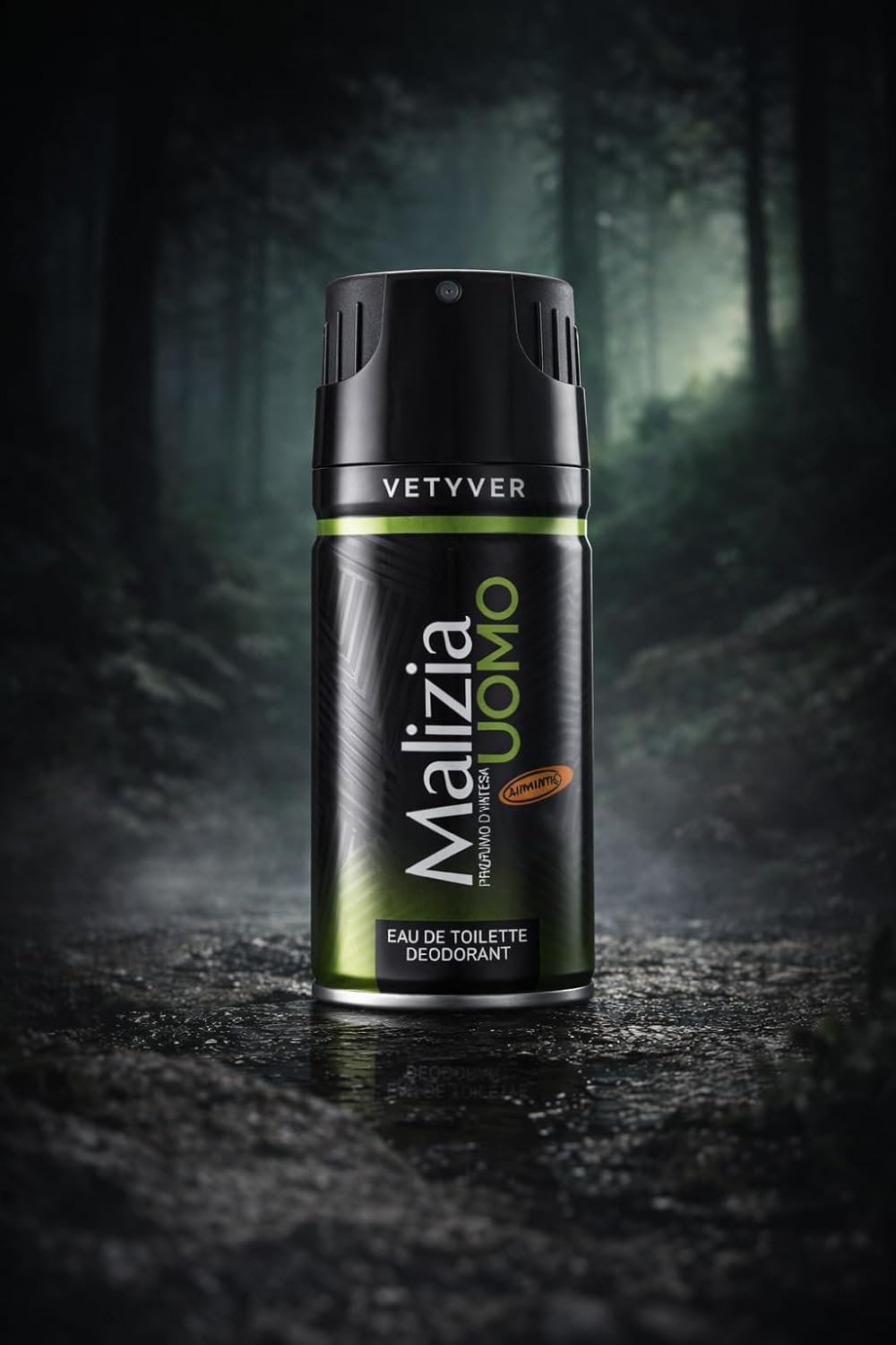Malizia Uomo Classic Vetiver Fragrance Deodorant Body Spray - 150 ml
