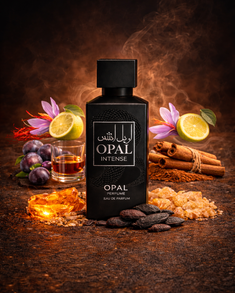 Opal Intense – Luxury Amber Woody Perfume | Unisex