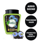 Vatika Naturals Hammam Zaith Hot Oil Treatment with Blackseed | 1 kg
