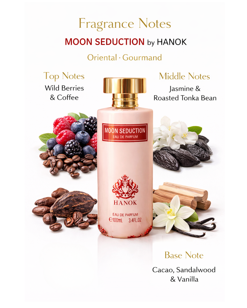 Soon Seduction Perfume by Opal – Oriental Gourmand Scent | Berries, Coffee & Vanilla EDP