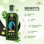 Dabur Amla Traditional Hair Oil for Long, Strong & Glossy Hair (300 ml)