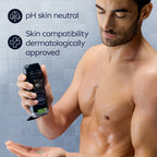 Nivea Men Active Clean 3in1 Shower Gel Cleans Body Face and Hair with Active Charcoal, 250 ml