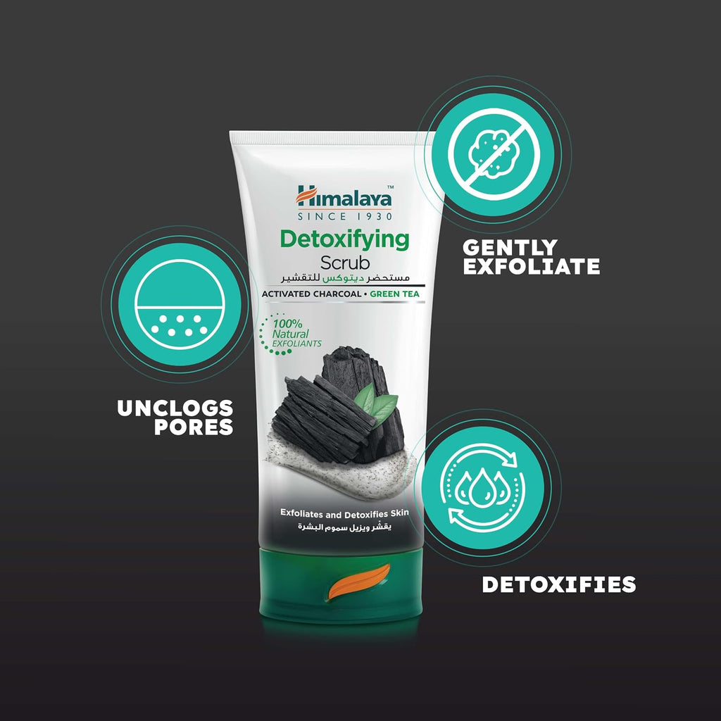 Himalaya Detoxifying Charcoal Foaming Face Wash, Cleanses Dirt, Purifies Skin, 150 ml
