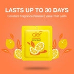 Godrej Aer Long-Lasting Home & Bathroom Freshener - Lemon Scent (6-Pack)