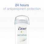 Dove Advanced Care Sensitive Skin Antiperspirant Deodorant Stick | 74g
