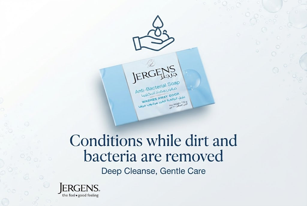 Jergens Anti-Bacterial Soap 125 g