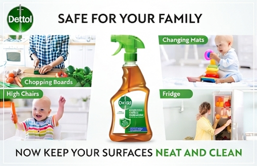 Dettol Original Anti-Bacterial Surface Disinfectant Liquid Trigger 500 ml