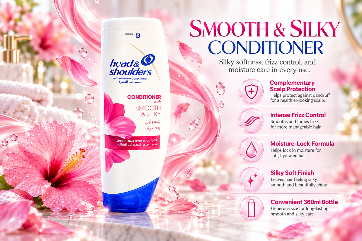 Head & Shoulders Moisture Scalp Care & Smoothing Conditioner (360 ml)