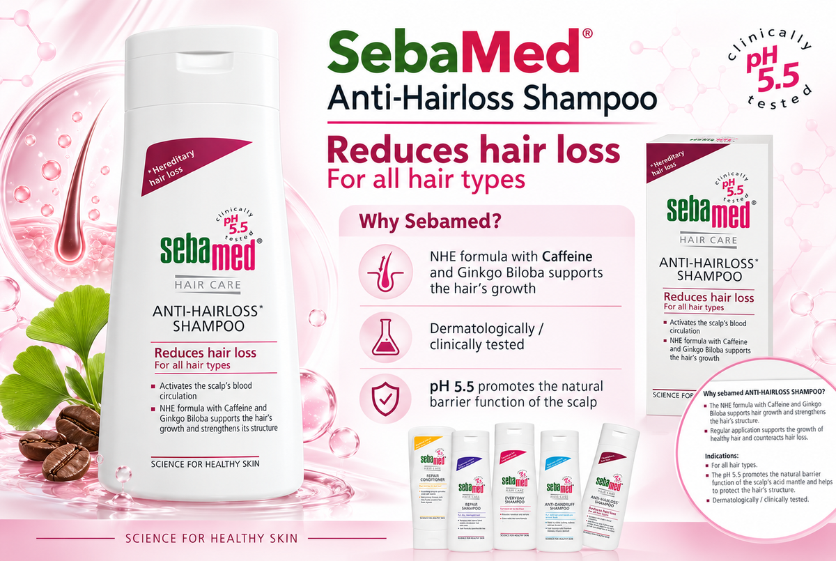 Sebamed Hair Care Anti Hairloss Shampoo 200 ml