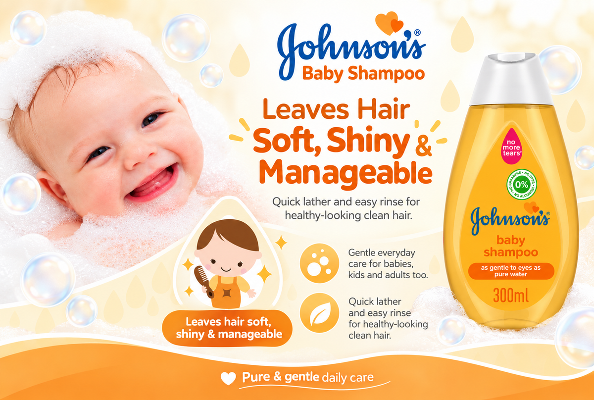 Johnson's Baby Shampoo 300 ml