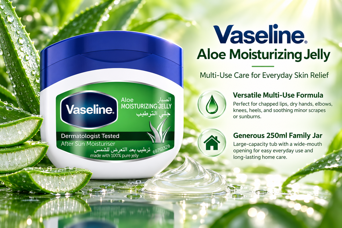 Vaseline Intensive Care Healing Jelly with Aloe Vera Extract (250 ml)
