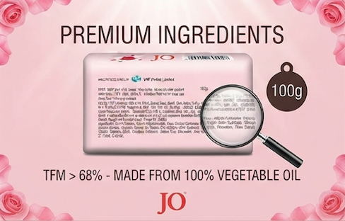 JO Rose & Cream Soap, 125 gm