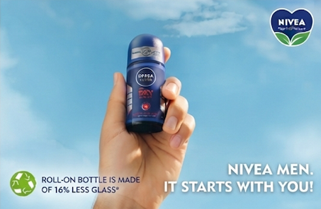 Nivea Men Dry Impact Anti-Perspirant Deodorant for Men with 72H Protection Roll-on 50 ml