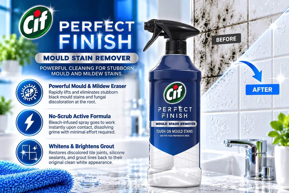 Cif Professional Strength Anti-Mould & Fungus Cleaning Spray - 435 ml
