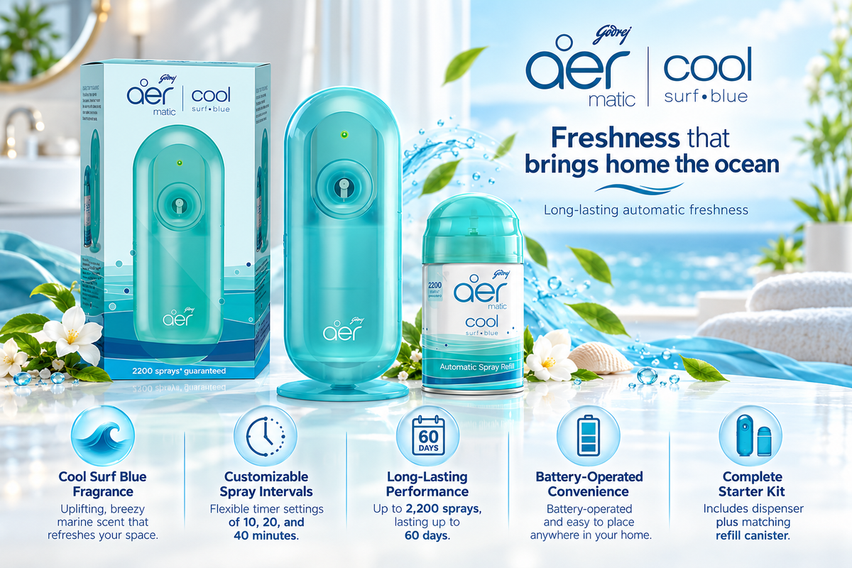 Godrej Aer Matic Automatic Air Freshener Kit