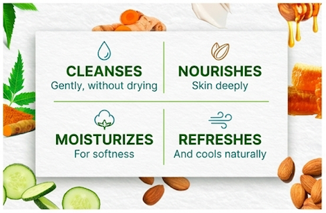 Himalaya Cucumber Refreshing Soap 6 x 125 g