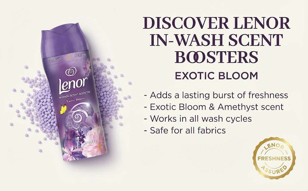 Lenor Scent Booster, Exotic Bloom & Amethyst, 155g