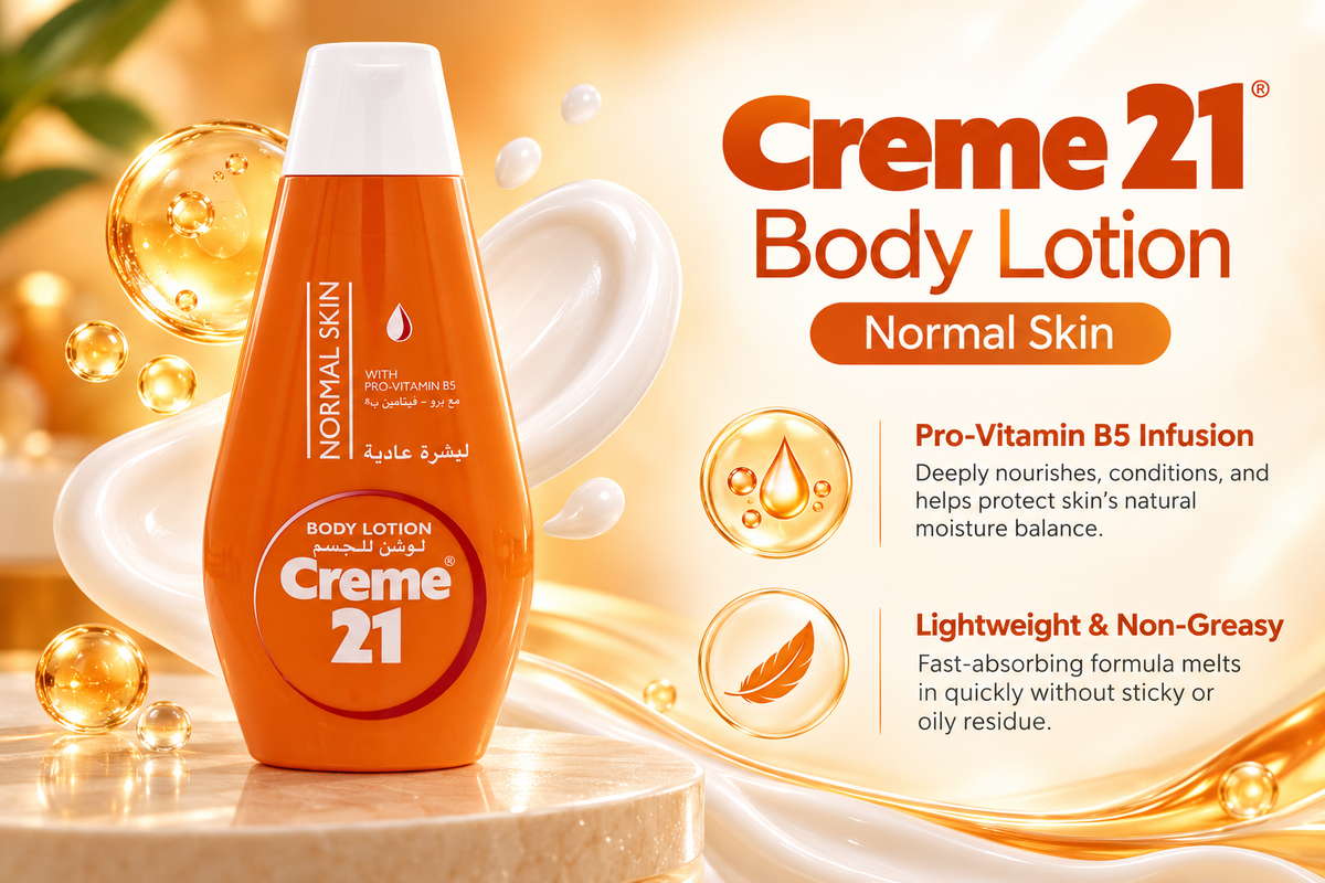 Creme 21 Lightweight Daily Moisturizing Body Lotion - 400 ml
