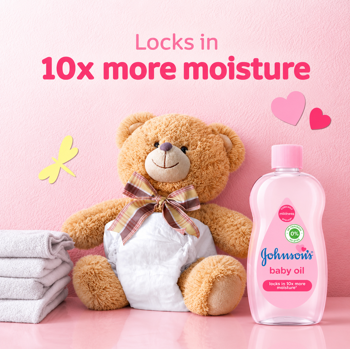 Johnson’s Baby Gift Box Mix – Gentle Baby Care Essentials Set