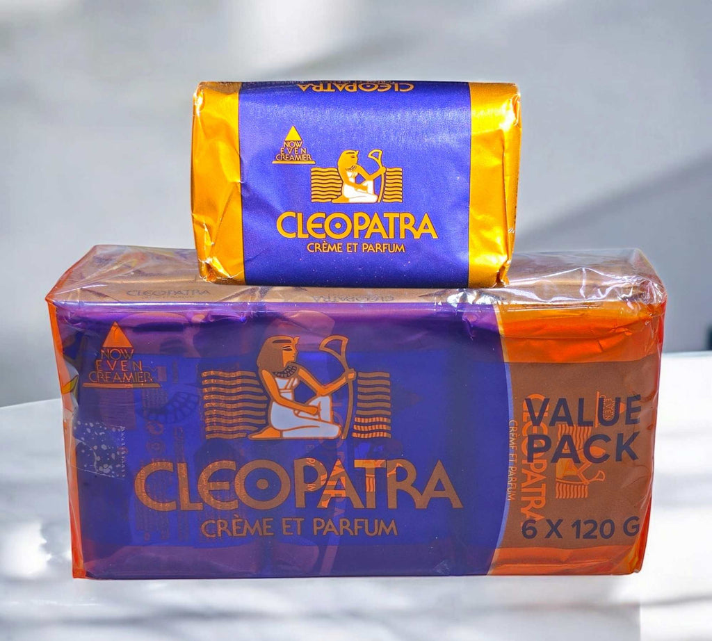 Cleopatra Cream Soap 120g 2Pack x 12pcs  – Gentle Cleansing & Soft Skin Care