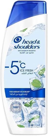 Head & Shoulders Ice Fresh 400ml – Fresh Scalp & Dandruff Protection 4pcs