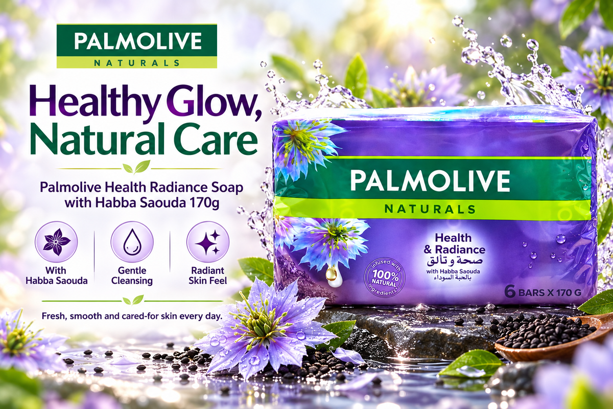 Palmolive Soap 170g with Habba Saouda – Fresh & Nourishing Cleanse x 10pcs