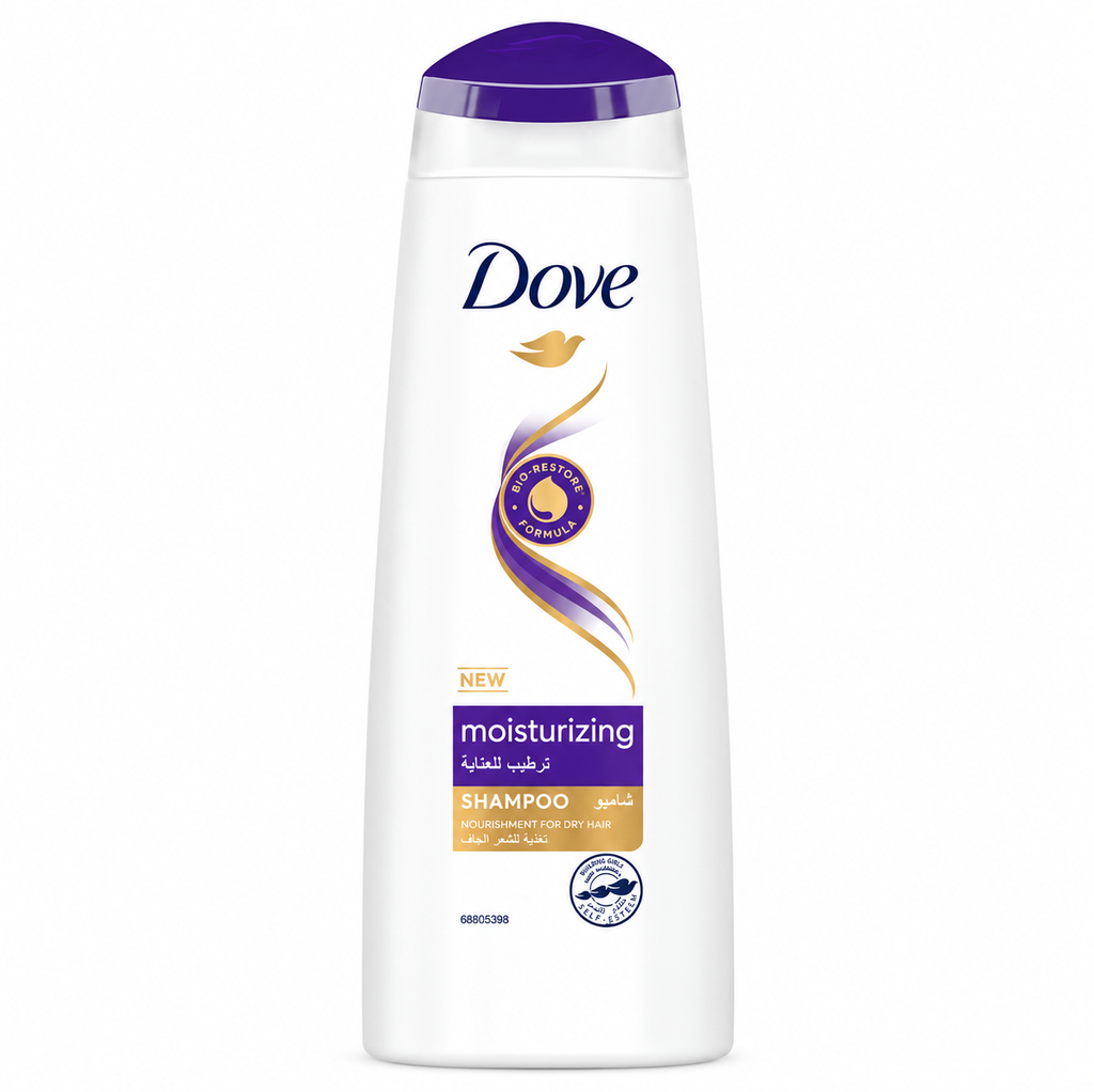 Dove Shampoo 400ml  x 4pcs – Moisturizing Care for Dry Hair