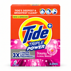 Tide Triple Power Downy Floral Breeze 2.25kg X 2Pcs  – Deep Clean & Freshness