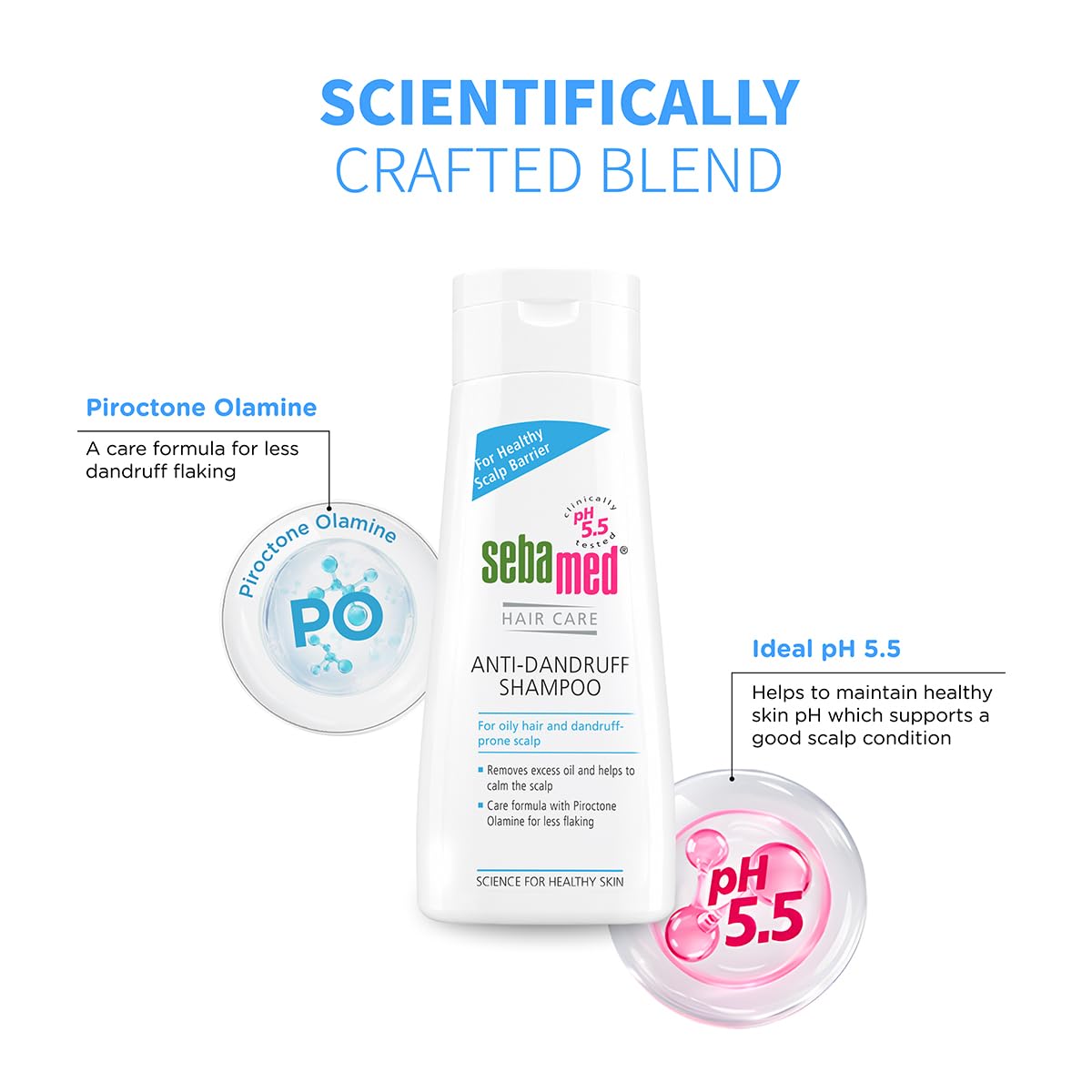 Sebamed Anti-Dandruff Shampoo | pH 5.5 Scalp Care | 200 ml