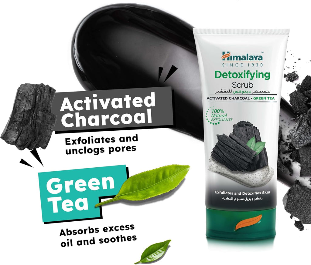 Himalaya Detoxifying Charcoal Foaming Face Wash, Cleanses Dirt, Purifies Skin, 150 ml