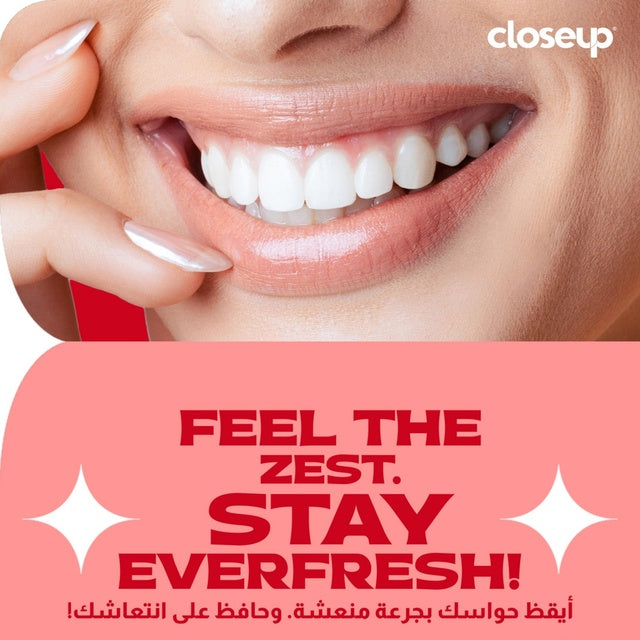 Closeup Triple Ever Fresh Formula Gel Red Hot Toothpaste 120 ml