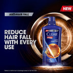 Clear Men Anti-Hair Fall Anti-Dandruff Shampoo, 650 ML