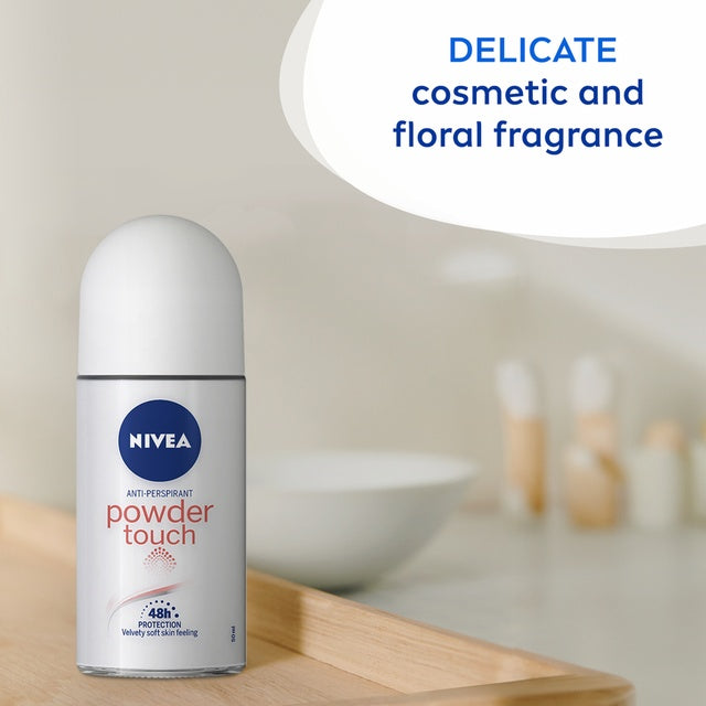 Nivea Powder Touch Antiperspirant for Women Roll-on 50 ml