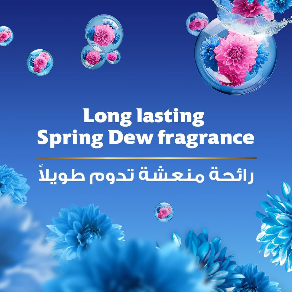 COMFORT Fabric Softener, Spring Dew, with freshness-burst technology, 1L